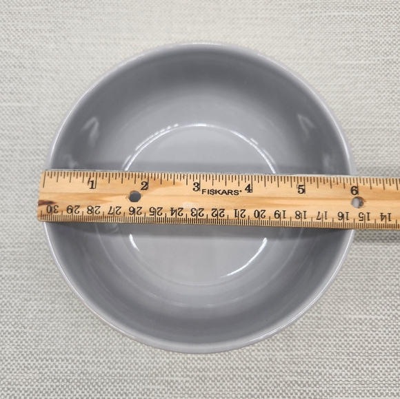 Le Creuset Cereal Bowl 26 Oz Mist Grey Set Of 3 New Seconds 770 ml - Picture 10 of 11